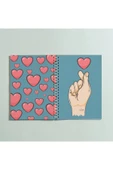 Kalpli Tasarımlı Spiral A5 96 Yaprak Çizgisiz Defter Pytkdt0167 - 1