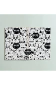 Kedi Tasarımlı Spiral A5 96 Yaprak Çizgisiz Defter Pytkdt0168 - 1