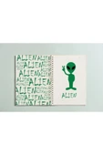 Alien Spiral Telli A5 96 Yaprak Çizgisiz Tasarım Defter Pytkdt069 - 1