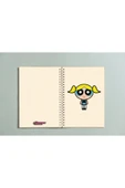 Powerpuff Girls Bubbles Baskılı Spiralli A5 96 Yaprak Çizgisiz Tasarım Defter Pytkdt0130 thumbnail 1