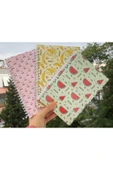 Karpuz Kiraz Muz Baskı Spiralli A5 96 Yaprak Çizgisiz 3lü Tasarım Defter Pytkdt0110 thumbnail 1