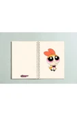Powerpuff Girls Blossom Bubbles Buttercup A5 96 Yaprak Çizgisiz Bff 3lü Tasarım Defter Pytkdt0131 - 3