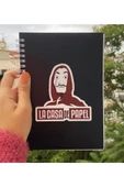 La Casa De Papel Salvador Dali Baskı Spiralli A5 96 Yaprak Çizgisiz Tasarım Defter Pytkdt0115 - 2