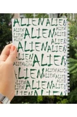 Alien Spiral Telli A5 96 Yaprak Çizgisiz Tasarım Defter Pytkdt069 - 2
