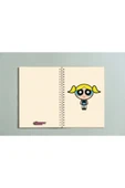 Powerpuff Girls Blossom Bubbles Buttercup A5 96 Yaprak Çizgisiz Bff 3lü Tasarım Defter Pytkdt0131 - 2