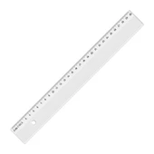 Ark Mercekli Geniş Büro Cetveli 30 Cm - 1