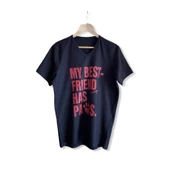 Hayvansever Tişört My Best Friends Have Paws Siyah - 2