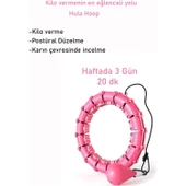 Hubstein Egzersiz Çemberi - Egzersiz Halkası - Ağırlıklı - Bel Bölgesi Ayarlanabilir EE128 - 3