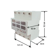 Rcon Rcv 04 Ray Tipi Trifaze Akım Koruyucu Voltaj  Koruyucu 63 A Sigorta - 9