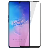 Samsung Galaxy S10 Lite 5D Mat Seramik Tam Kaplayan Ekran Koruyucu Cam - 1