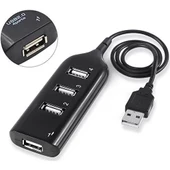 Wozlo 4 Port USB Çoğaltıcı Çoklayıcı Hub USB 2.0 Çoklama Pc Laptop AA119 - 1