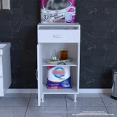 Modilayn EMİR 35 x 88 x 32,5 cm Kapaklı ve Çekmeceli Çok Amaçlı Banyo&Mutfak Dolabı - 3