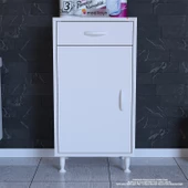 Modilayn EMİR 35 x 88 x 32,5 cm Kapaklı ve Çekmeceli Çok Amaçlı Banyo&Mutfak Dolabı - 2