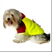 Bunny Bordo Fosfor Kapşonlu Sweat by Kemique Köpek Kazağı - 8