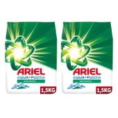 Ariel Dağ Esintisi 1,5 Kg Aquapudra Toz Çamaşır Deterjanı x 2 Adet - 1