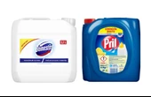 Pril Sıvı Bulaşık Deterjanı 4 KG + Domestos Ultra Beyaz Çamaşır Suyu 3.2 L (2'li set) - 1