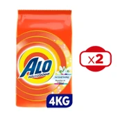 Alo Matik Kar Çiceği 4 kg Beyazlar ve Renkliler x 2 Adet - 2