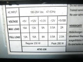 2 EL BROSS ATXC-230 230WATT ATX POWER SUPPLY 8 CM - 2