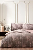 Özdilek Marrom Tek Kişilik Lastikli Fitted Çarşaf Nevresim Takımı 160 x 220 - 2