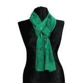 EL İŞÇİLİĞİ KADIN RENKLİ EBRU ŞAL 176*70 cm - Ş0150 - 1