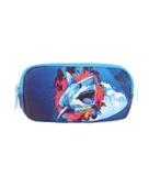 Kaukko Kids 3 Bölmeli Kalem Çantası Layer Shark L8185 - 1