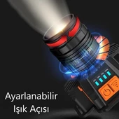YCL Şarjlı LED Kafa Lambası 3 Modlu Powerbank Özellikli 10 Watt YIS-205 - 2