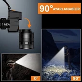 YCL Şarjlı LED Kafa Lambası 3 Modlu Powerbank Özellikli 10 Watt YIS-205 - 5