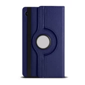 Samsung Galaxy Tab A9+(X-210) ile Uyumlu Uyku Modlu Kapaklı Stand Olabilen Smart Kılıf  Lacivert - 1