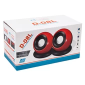 Magicvoice D-08L 1+1 Usb Mini Oval Hoparlör (3W+3W*4 OHM) - 3