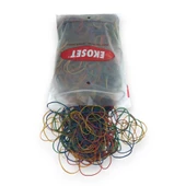 Renkli Para Lastiği Karışık 4 Renk 70mm 1000 Adet - 7