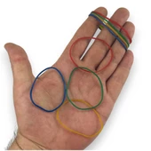 Renkli Para Lastiği Karışık 4 Renk 70mm 1000 Adet - 6