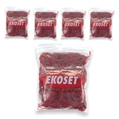 Kırmızı Toka Lastiği 500 Gr 5'li Paket - 1