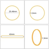 Toptan Kırmızı Toka Lastiği 12 Kg - 4
