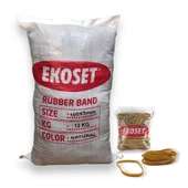 100x5mm Kauçuk Kalın Paket Lastiği 12 Kg - 1