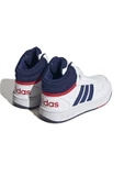 ADİDAS ÇOCUK SPOR AYAKKABI HOOPS 3.0 MID K GZ9647 - 4