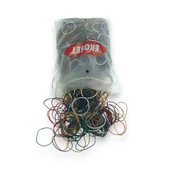 Renkli Paket Para Lastiği Karışık 6 Renk 70mm 5000 Adet - 8
