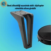 Mobilya Kanepe Sehpa TV Ünitesi Koltuk Ayağı 18 cm Siyah Baza Ayak - 7