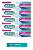 Corega Tat İçermez 40 gr 5 Adet Protez Diş Yapıştırıcı - 1