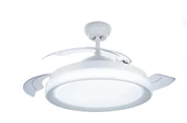 Philips Bliss Tavan Vantilatörü Açılır/Kapanır Kanatlı, Kumandalı, Sarı/Beyaz Işık - 1