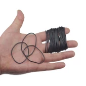 Ekoset Siyah Paket Ambalaj Para Lastiği 70mm 10.000 Adet - 2