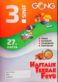 3.Sınıf 2.Dönem Haftalık Tekrar Föyü - 16 Föy - 5