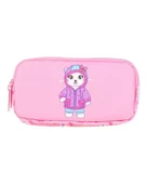 Kaukko Kids 3 Bölmeli Kalem Çantası Rubber Cat L8153 - 1