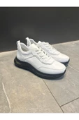 Luizpauloshoes LUIZ PAULO 10000 BEYAZ HAKİKİ DERİ ERKEK SNEAKERS - 1