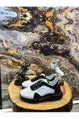 Luizpauloshoes 1038 Beyaz Rugan Siyah Hakiki Deri Erkek Sneakers - 3