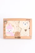 Organik Hastane Çıkışı 5li Polar Bear Pembe - 2