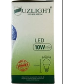 Uzlight 10W(75W) 11000K (Mavi Işık) E27 Duylu Led Ampul (4 Adet) - 5
