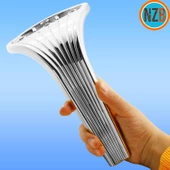 Mobilya Kanepe Sehpa TV Ünitesi Koltuk Ayağı 19 cm Parlak Krom Baza Ayak thumbnail 4