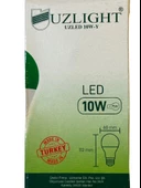 Uzlight 10W(75W) 8200K (Yeşil Işık) E27 Duylu Led Ampul (10 Adet) thumbnail 4
