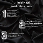 925 Ayar Gümüş Parmak İzi  Detaylı Kolye Özel Tasarım - 6