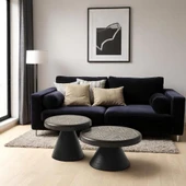 Orta Sehpa Takımı No:777 |MDF| ikili Orta Sehpa Takımı | REHOME thumbnail 2